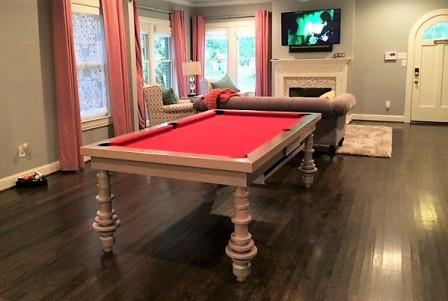 Toronto Convertible dining pool fusion billiard table by Vision Billiards