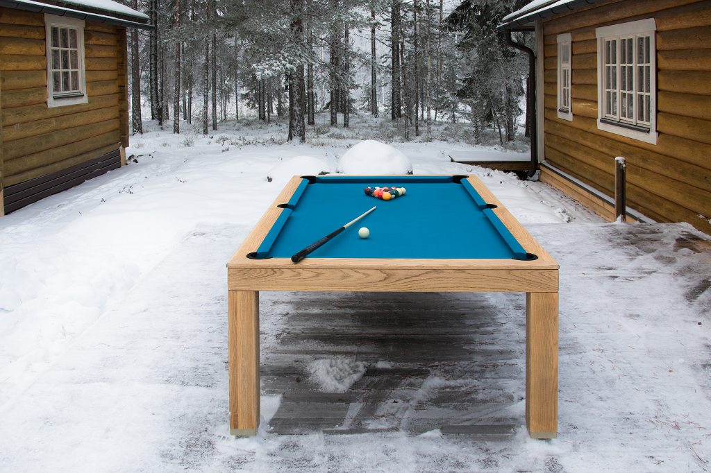 Outdoor Vision convertible dining pool fusion table