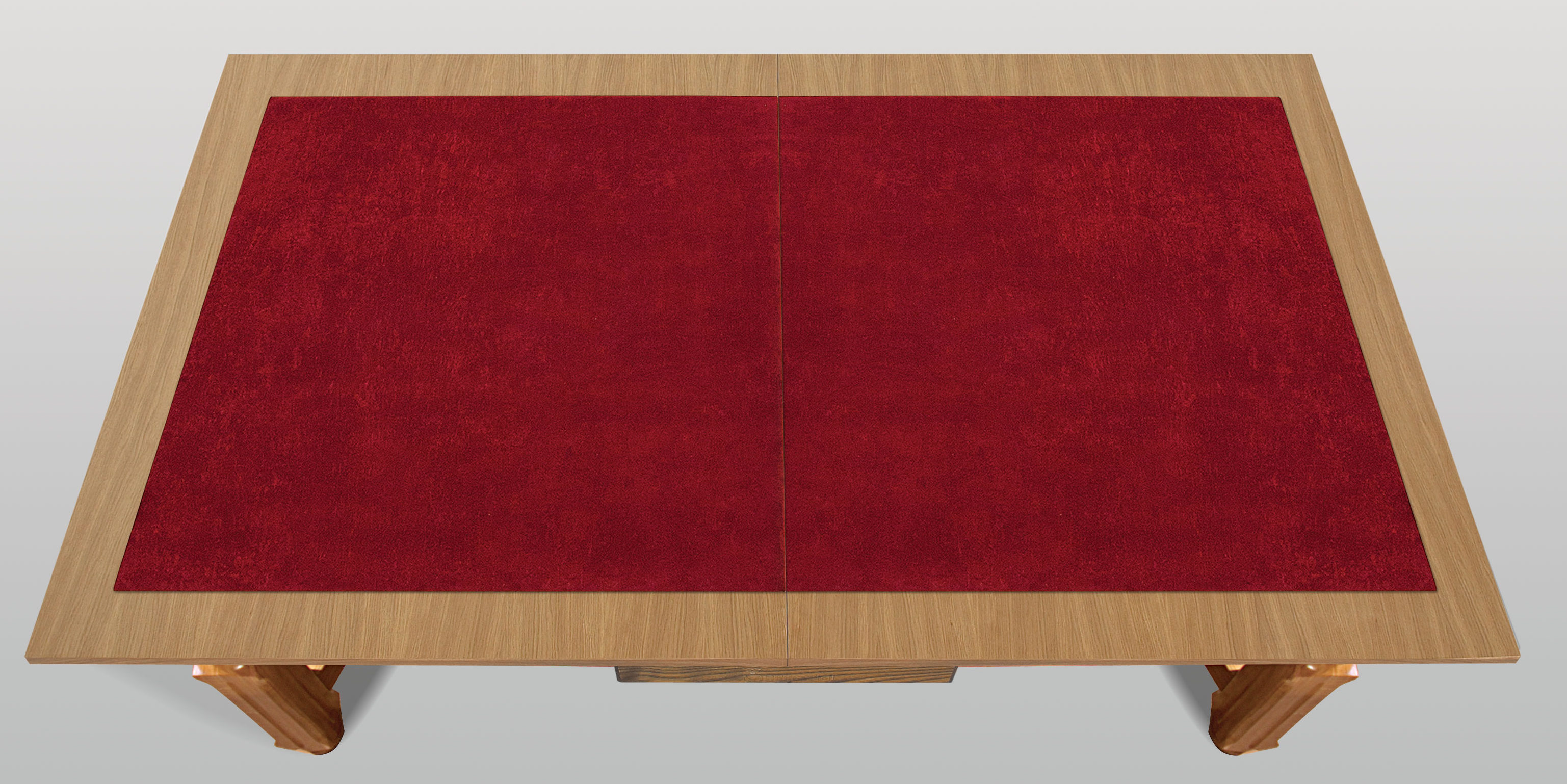 Red Poker Table Top