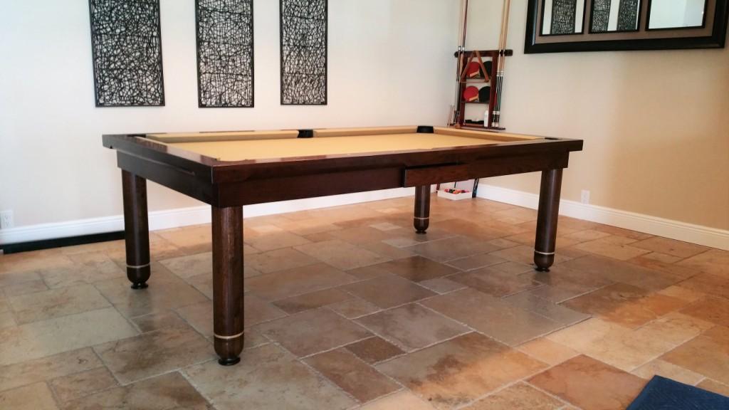 Convertible dining pool fusion table Nice by Vision Billiards