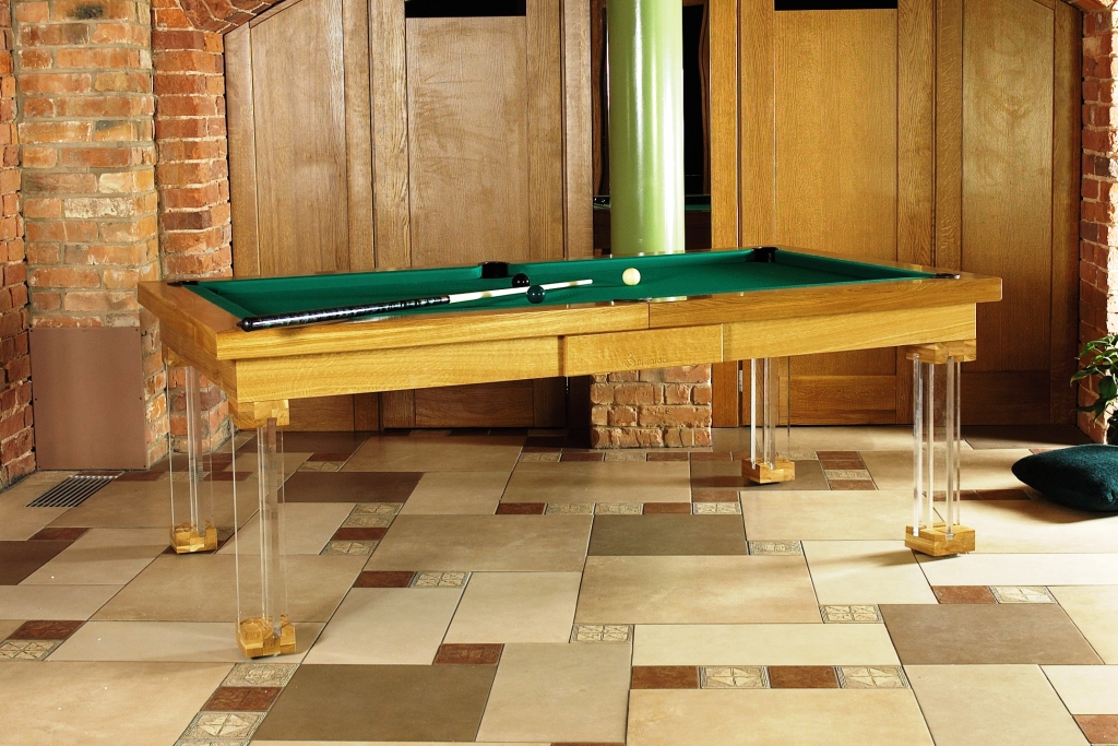 Monaco convertible dining pool fusion table by Vision Billiards