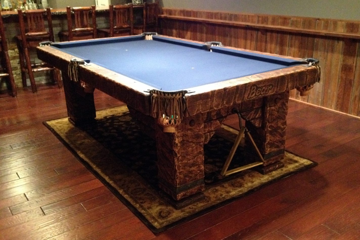 Wild West Rustic Pool Table, New Jersey