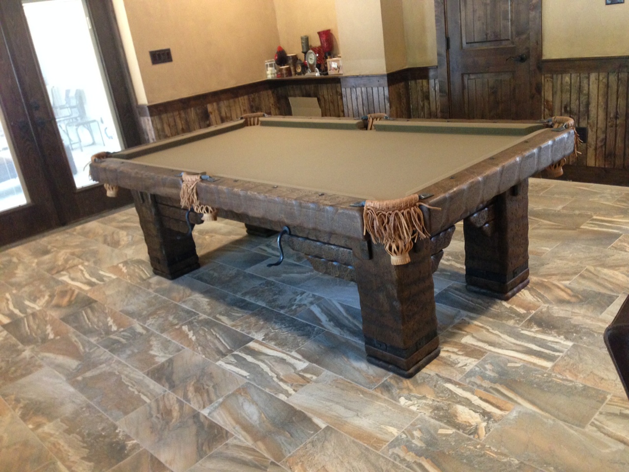 Wild West Rustic Pool Table, Minnesota