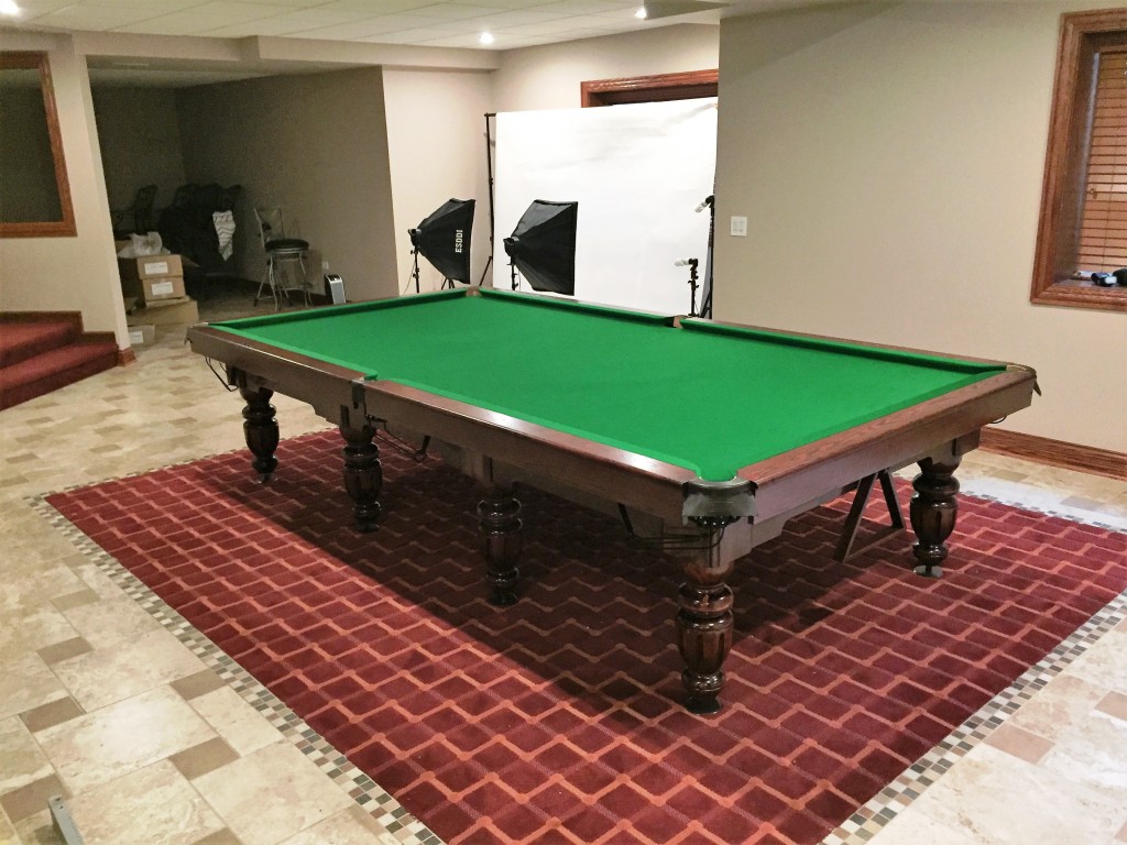 11' English Snooker Olympus table