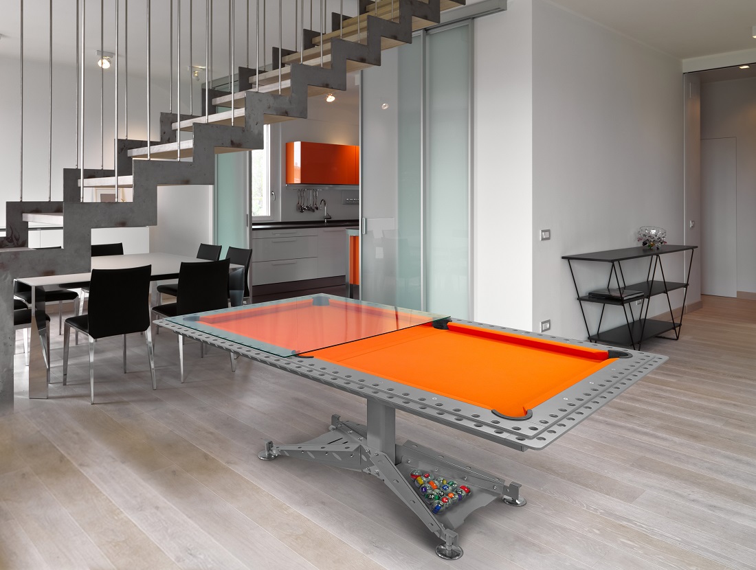 Industrial Modern Billiard table DECOTECH Vision Billiards